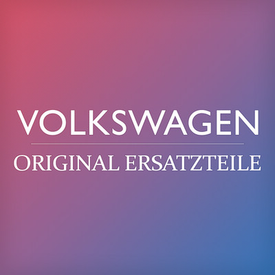 Original VW Jetta Vento 162 VW-Emblem vorn brillantchrom 5C6853601DLIP