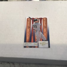 2019 Panini Leather & Lumber - Bats Aaron Judge #63 Die-Cut  Yankees Rare