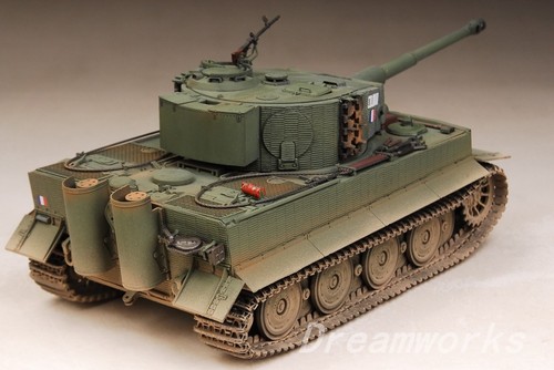 Ganador del Premio Construido 1/35 Francés CHAR Tigre I Late Zimmerit El Famoso Colmar + PE - Imagen 15 de 19