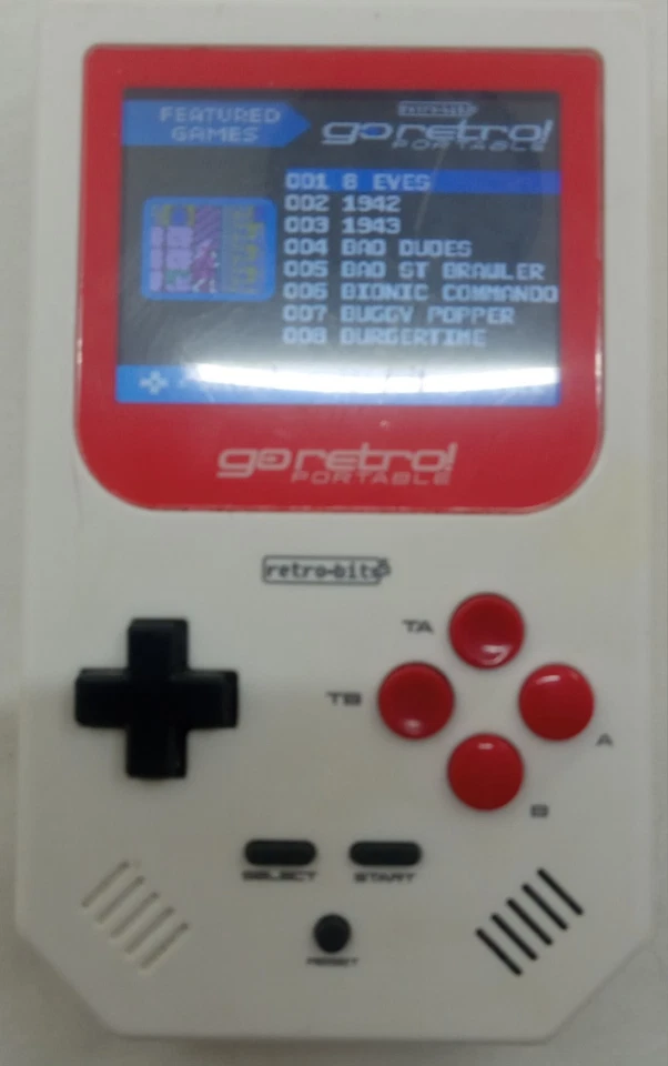 Retro-Bit Go Retro Portable Game Console – 260+ Games – Tested & Working - Image 3 of 4