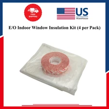 E/O Indoor Window Insulation Kit (4 per Pack)