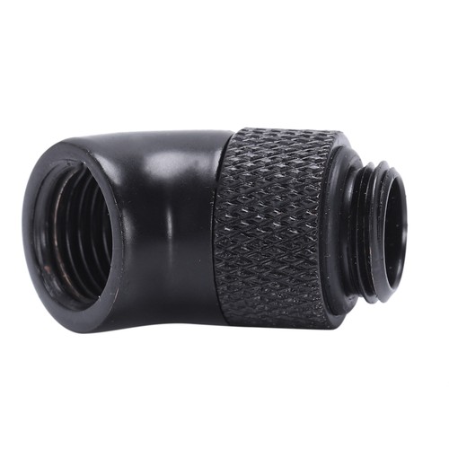 G1/4 Filetage à Vis 45 Degrés Coude Rotatif Laiton - Adaptateur Mâle vers Femelle7936 - Photo 7/10