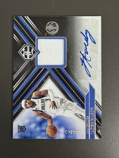 2022-23 Chronicles Jaden Hardy #LRJ-JHA RPA /99 (RC/AUTO/MEM) Dallas