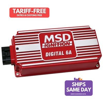 Msd Ignition 6201, One Red Aluminum 6A Ignition Control Box Performance Parts