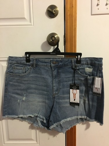 18 MIDRISE CHI SHORTIE DENIM SHORTS 