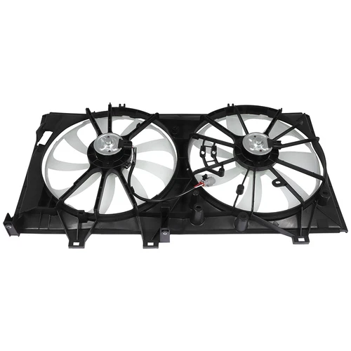 AC Dual Condenser Radiator Cooling Engine Fan For 2012-2017 Toyota Camry 2.5L L4 - Foto 5 di 8