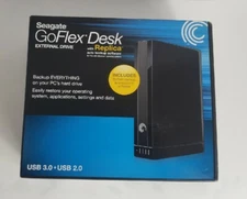 Seagate GoFlex Desk External Drive With Replica Auto Backup USB 2.0 & 3.0 2 TB