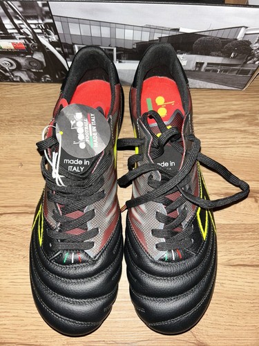 Diadora Brasil Elite Veloce ITA LPX FG Soccer Cleats Made In Italy Mens 9 NEW - Picture 2 of 6