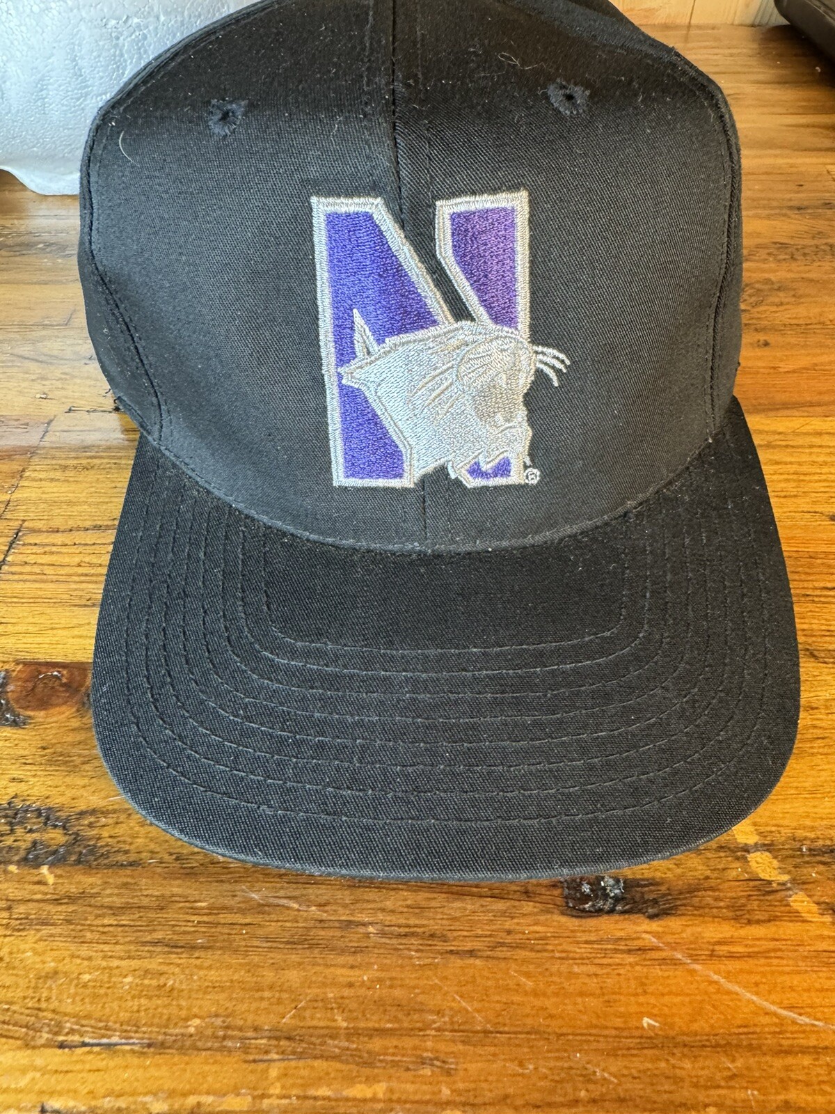 NORTHWESTERN WILDCATS HEADMASTER SCRIPT HAT CAP V… - image 12
