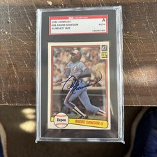 Andre Dawson Cards, Rookie Card and Autographed Memorabilia Guide 40