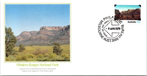 Australia 1979 FDC - Flinders Ranges Nat'l Park - Melbourne - J8759