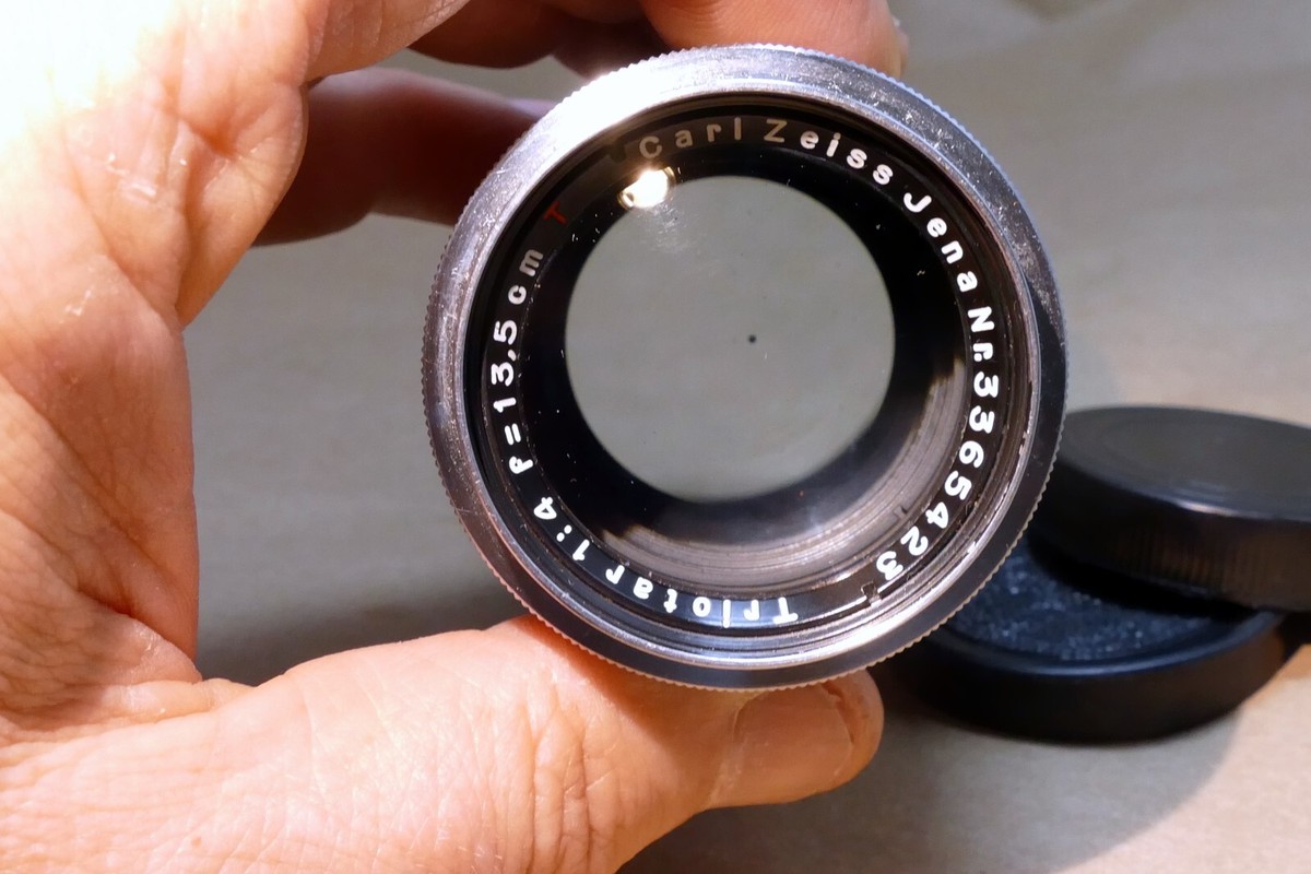 Carl Zeiss Jena Triotar 13.5cm f4.0 T M42 Lens Screw Mount Carl Zeiss Jena Triotar 13.5cm f4.0 T M42 Lens Screw Mount