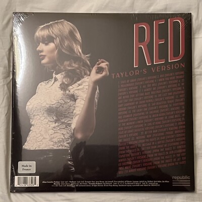 Taylor Swift RED Taylor's Version TARGET Limited Edition Red Vinyl