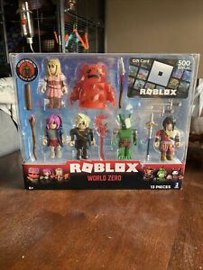 Roblox World Zero Action Collection 6 Figure Pack Wave 8 W Free 500 Robux 191726391425 Ebay - roblox world zero