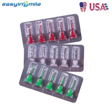 60pcs Dental Endo Activator Tips Root Canal Sonic Cleaning Tools Bendable
