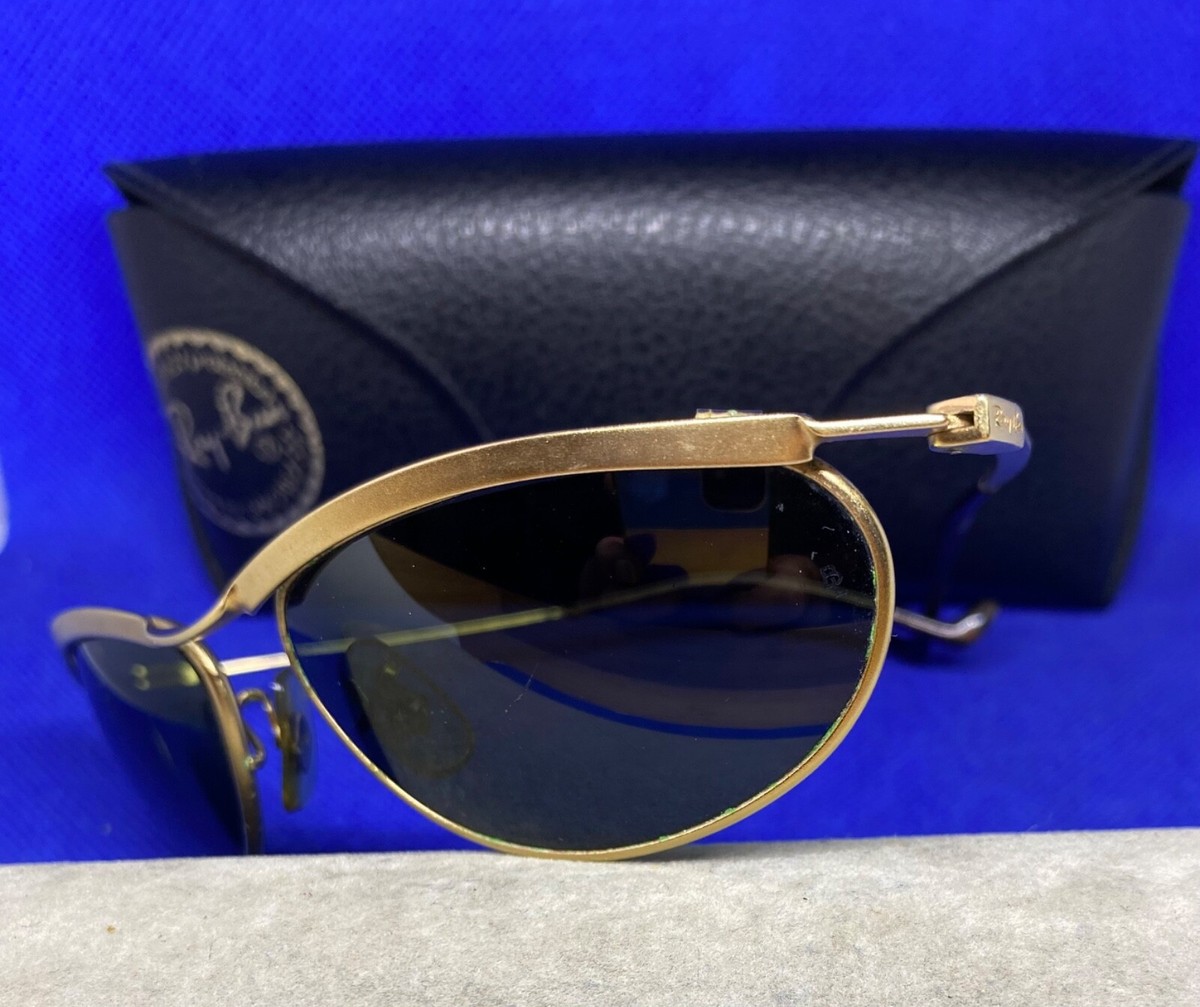 Ray-Ban ボシュロム製　W2568 Predator プレデター Original 1990's B&L Ray-Ban W2568 Harley Gold Clad Predator