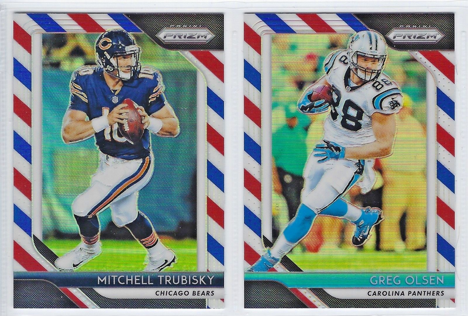 2018 Panini Prizm Football RED WHITE BLUE Retail COMPLETE YOUR SET You Pick!