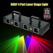 RGB LED Laser Projektor DJ Party Strobe Beam Bühnenbeleuchtung Disco Lichteffekt