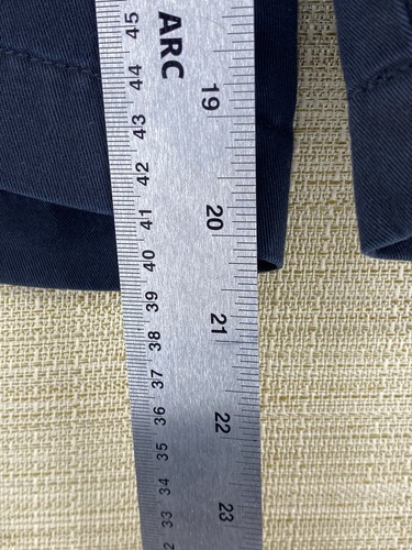 NWT Lauren Ralph Lauren Shorts Womens Sz 14 Black Chino Flat Front High Rise - Picture 3 of 10