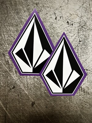 VOLCOM STICKERS 5  Skateboard Sticker Surf Snowboard RVCA Eddie Would Go Burton