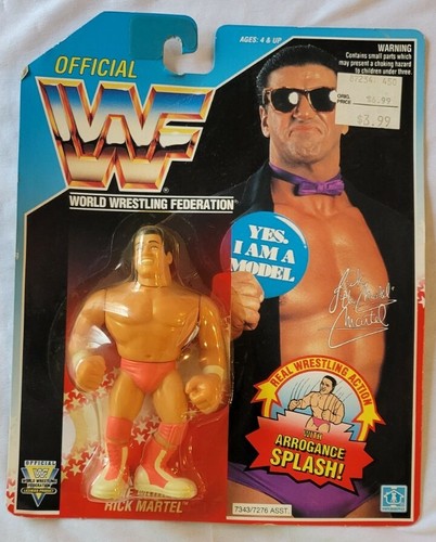 WWF 1992 RICK THE MODEL MARTEL HASBRO MOC FLAWLESS...
