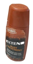 DURO Extend Rust Treatment Bottle 81138 Empty Movie Prop Empty Bottle Vintage ⬇️