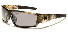 NEW CAMOUFLAGE MENS SHIELD MAR WRAP GREEN CAMO SUNGLASSES GRAY LENS 8X2577 2