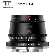 US TTArtisan 35mm F1.4 APS-C Prime Lens for Sony E Mount Manual Mirrorless Lens