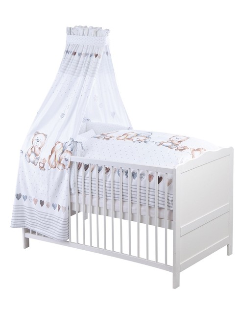 Julius Zöllner Baby Kinder Bettwäsche Set Bärenland mint