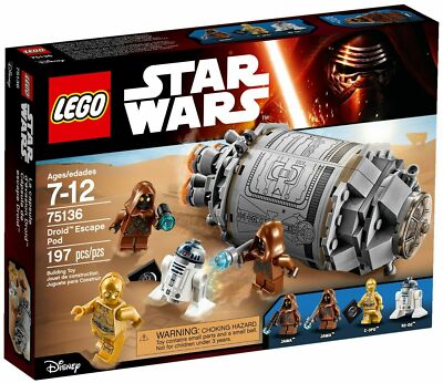 ★DMN！ Lego Star Wars 75136 DROID ESCAPE Jawa C-3PO R2-D2 Minifigures New