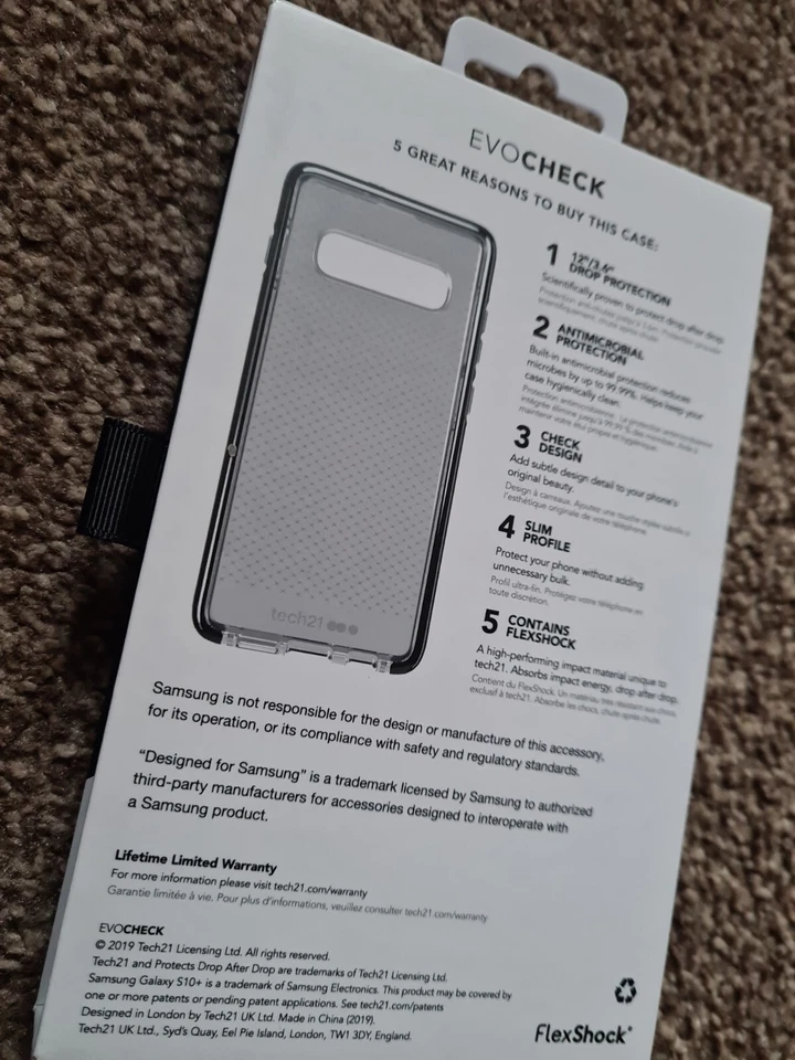 Tech21 Evo Gel Phone Case Silicone Cover for Samsung Galaxy Apple iPhone Huawei - Image 4 of 4