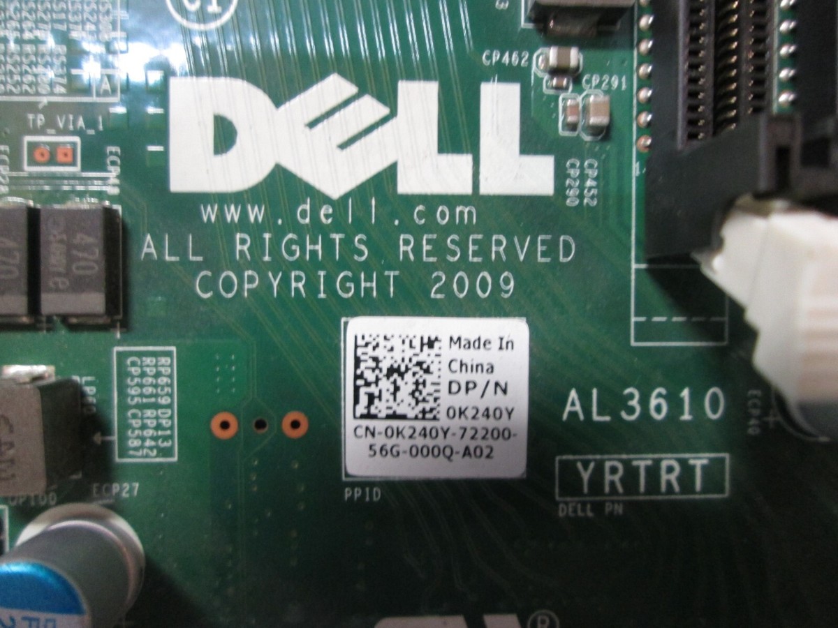 Dell Precision T5810 Motherboard Socket LGA2011 Xeon CPU w/ IO