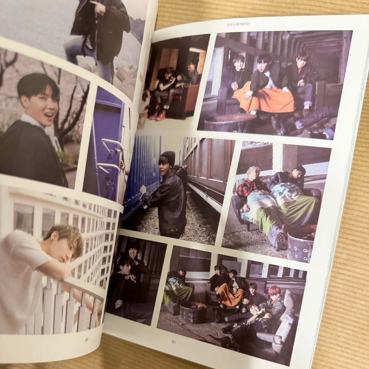 BTS Memories of 2015 Official DVD Photobook Special Kayo-nenka Red