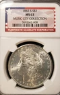 1882-S Morgan Dollar NGC MS 63 Music City Collection - Nice luster
