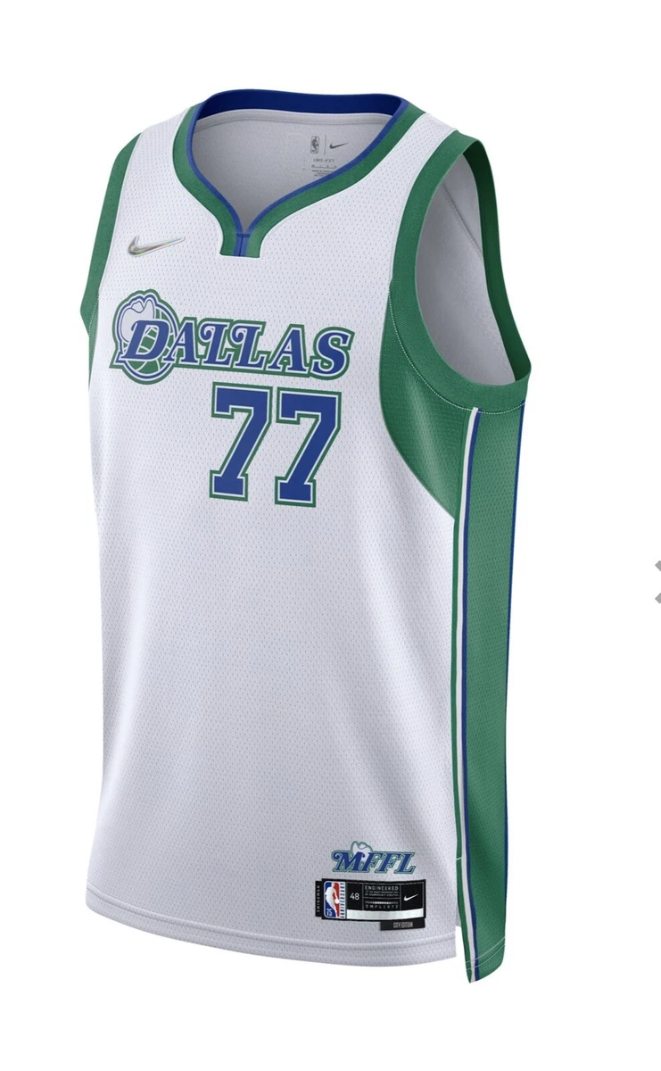 Dallas Mavericks Luka Doncic 77 Nike 2021 22 NBA Swingman Jersey
