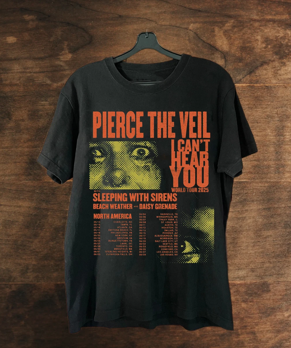 NEW Pierce the Veil Band Tour 2025 Gift For Fan S to 5XL T-shirt