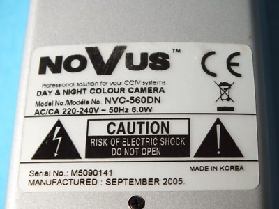 NOVUS NVC-560DN + COMPUTAR 3,5-10,5mm 1:1,0 1/3'' CS