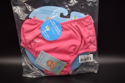 NEW iPlay Swimsuit 4T Diaper Reusable Hot Pink- Size 4T