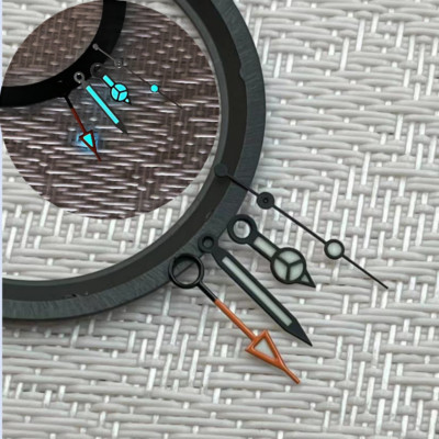NH34 Hand 13mm GMT Four Hand BGW9 Luminous Fit NH34/NH35/NH36/4R35/4R36 Movement