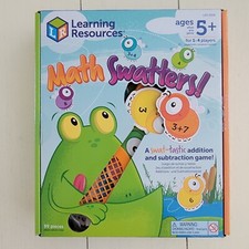 Learning Resources Math Swatters Addition  Subtraction Game