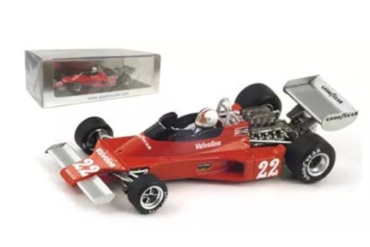 Spark S1830 Ensign N176 #22 Belgium GP 1976 - Chris Amon 1/43 Scale