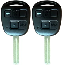 2 Replacement for 2001 2002 2003 2004 2005 Lexus IS300 Key Keyless Entry Remote