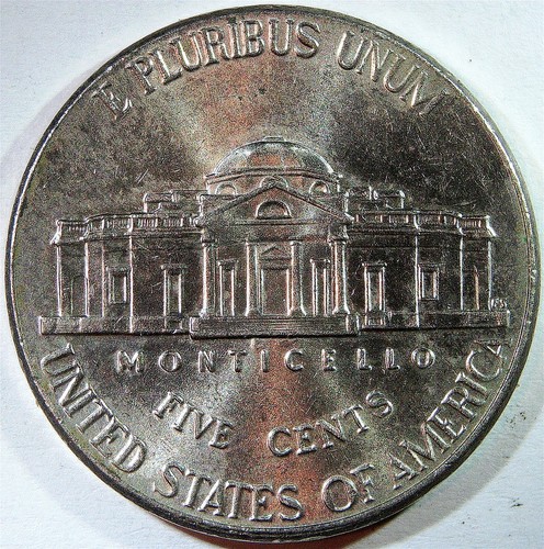 2023 P Jefferson nickel error, weak reverse die clash "eyes" - Picture 4 of 6