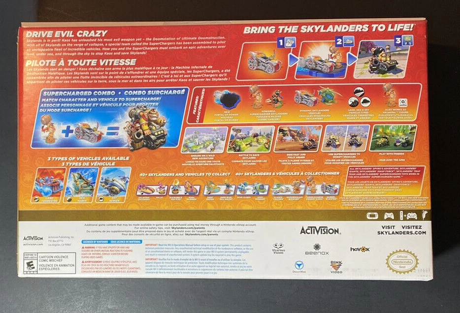 Skylanders Superchargers [ Starter Pack ] (Wii U) NEW - Image 2 of 4