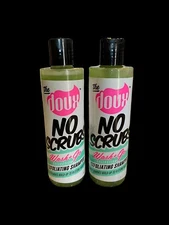 2 Bottles The Doux No Scrub Wash+Go Exfoliating Shampoo 8 oz Each NEW