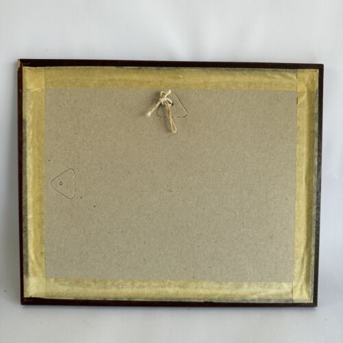 Cuadro de aluminio Dufex enmarcado de colección casa de campo techo de paja F.J. Warren - Imagen 5 de 7