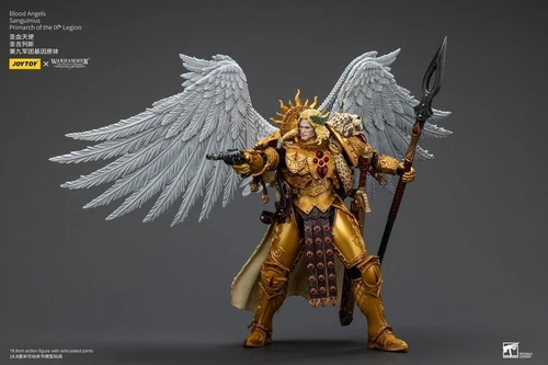 JOYTOY Warhammer Blood Angels Sanguinius Primarch of the 9th Legion 1/18 Figure - Picture 12 of 17