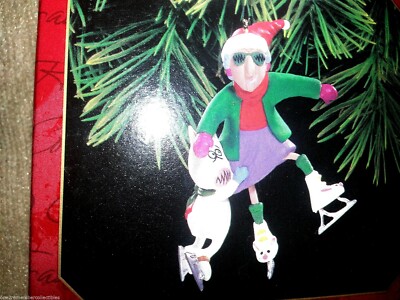 Hallmark Andenken 1999 Maxine Auf Dünn Eis & Floyd Schuhkarton Christmas Deko