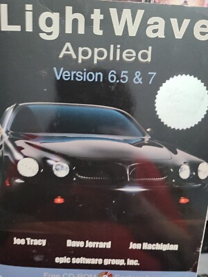 Lightwave Applied, Version 6.5 & 7 by Dave Jerrard CD Rom Included VG