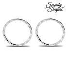 <!--F#f_0-->Premium 925 Solid Sterling Silver Faceted Sleeper Earrings (Pair) NEW - Tracked<!--F/-->